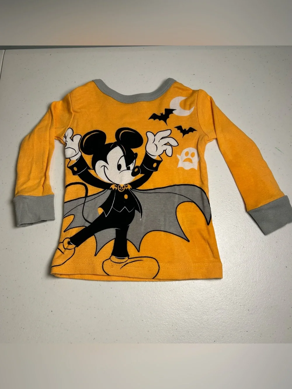 🎃Disney Bundle of Halloween Mickey Mouse Pajamas Size 18 Months Snug Fitting